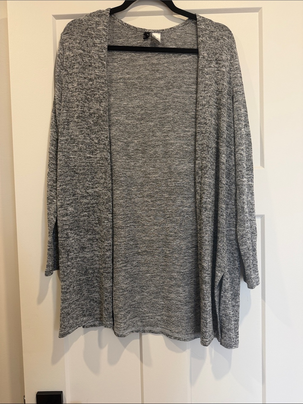 H&M Gray Open-Front Lightweight Women's Cardigan
